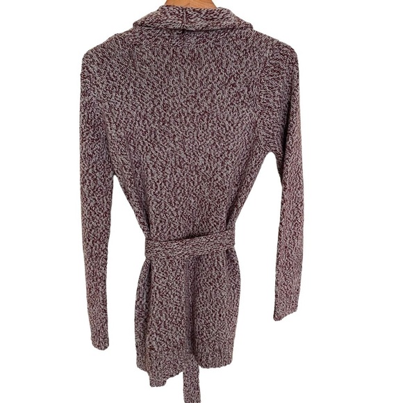 Levi's Knit Marled Tie Waist Cardigan, Size Medium - Picture 2 of 12